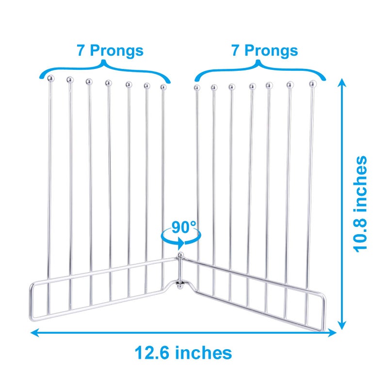 LEKUSHA Foldable Bottle Drying Rack, Reusable Storage Bag Drying Rack, SUS 304 Stainless Steel Dryer Stand for Water Bottle Cup Mug Tumbler Cutting Board Lids - Image 5