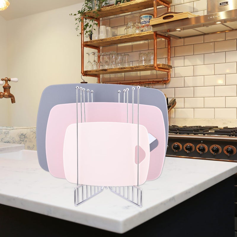 LEKUSHA Foldable Bottle Drying Rack, Reusable Storage Bag Drying Rack, SUS 304 Stainless Steel Dryer Stand for Water Bottle Cup Mug Tumbler Cutting Board Lids - Image 4