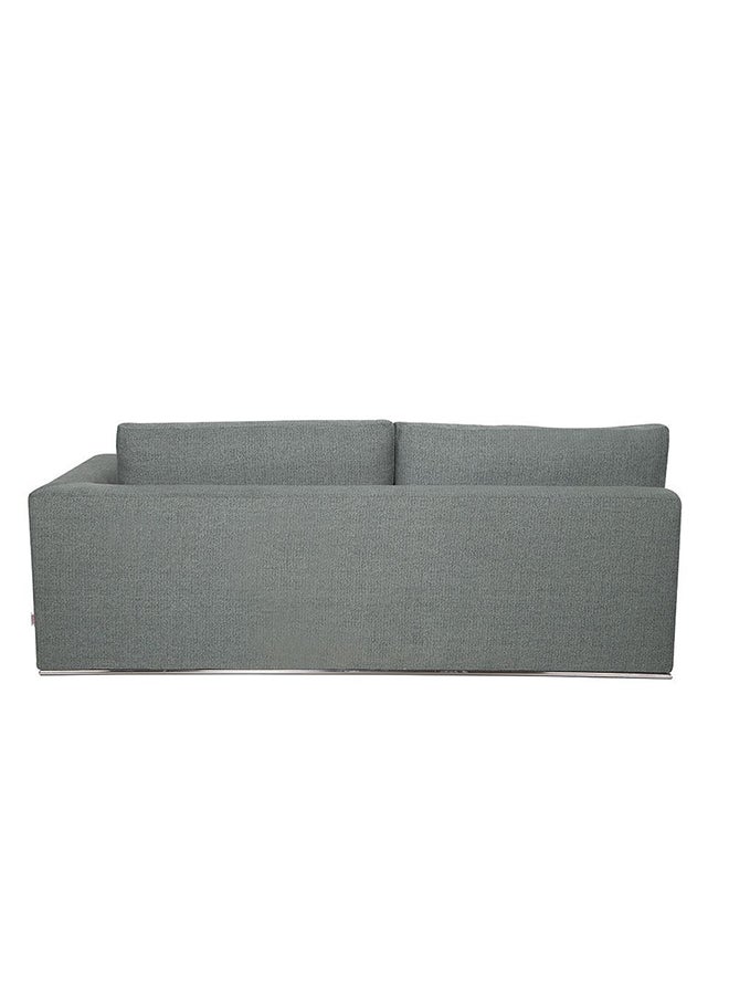 DANUBE HOME Paddington 2 Seater Right Arm Fabric Modular Sofa Modern Design Two Seat Sofas Comfortable Living Room Furniture L 221 x W 103 x H 66 cm Teal Green  - Image 4