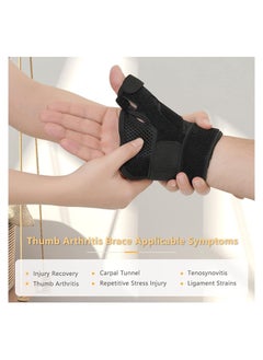 Y&D Thumb Arthritis Brace Wrist Strap Joint Spica Splint for Pain Relief Tendonitis Sprains Strains Carpal Tunnel Trigger Immobilize  - Image 5