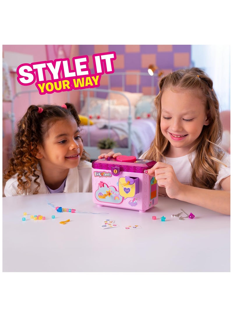 فنلوكتس صندوق مجوهرات سري مع مسجل رسائل صوتية، صندوق مجوهرات للبنات - Image 5