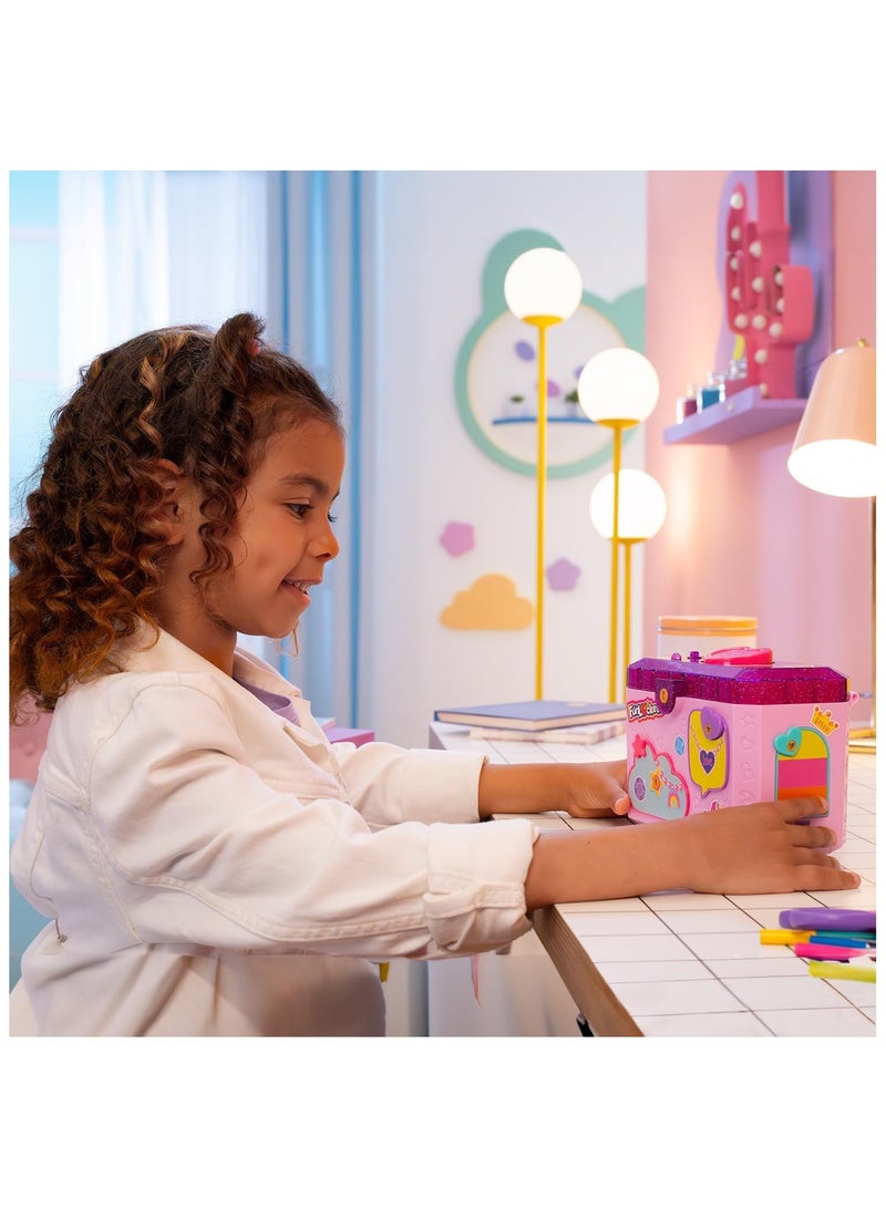 فنلوكتس صندوق مجوهرات سري مع مسجل رسائل صوتية، صندوق مجوهرات للبنات - Image 2