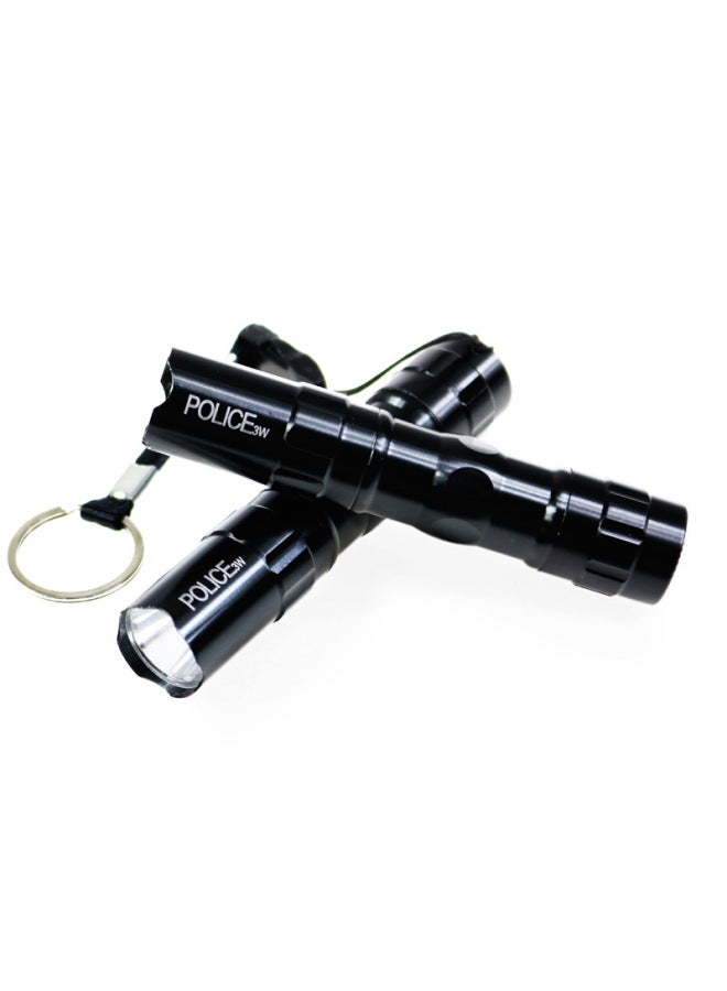 Aluminum Alloy Flashlight LED Small Flashlight Mini Flashlight Outdoor Gift Small Flashlight Logo-Color:Single Red No Word (no Rope Packaging)  - Image 1