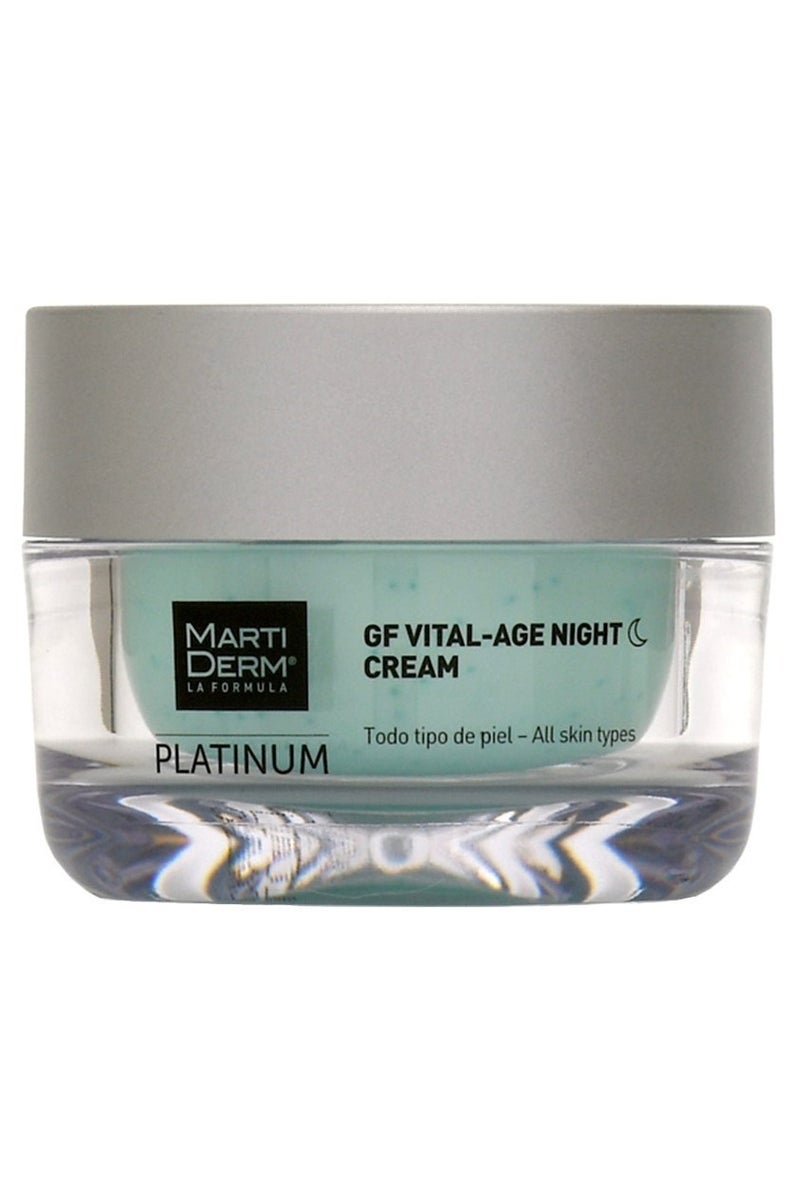 مارتيديرم كريم مارتيديرم بلاتينيوم جي إف فيتال-إيدج الليلي لجميع أنواع البشرة 50 مل - Image 1