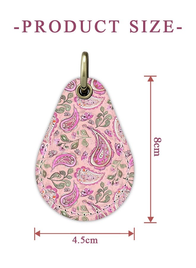 Beyond Leather Case for AirTag, AirTag Protective Case Cover with Keychain Ring, AirTag Holder  - Image 2