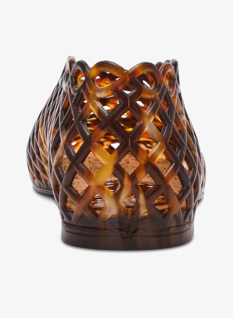 ستيف مادن أحذية باليرينا أنيقة بشبكة