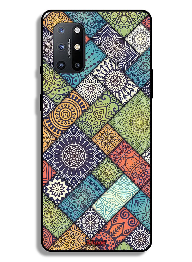 Tolwak OnePlus 8T 5G Protective Case Cover Mandala Pattern - Image 2