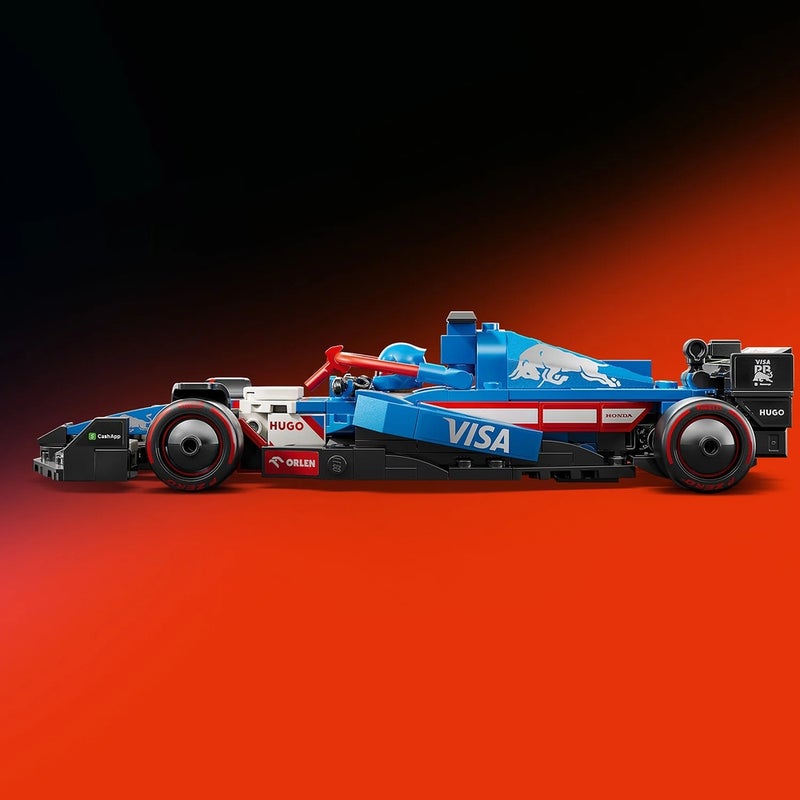 LEGO - Speed Champions Visa Cash App RB VCARB 01 F1 Race Car 248 Pieces - 77246 - Image 4