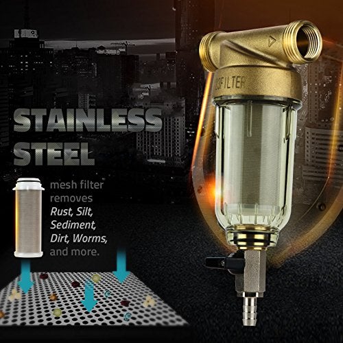 iSpring FWSP50SL Spin down Sediment Water Filter Replacement Cartridge chrome - Image 3