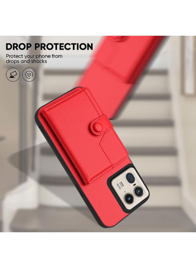 S-TOP Case For Motorola Moto X50 Ultra Button Card Bag RFID Anti-theft Phone Case - Image 4