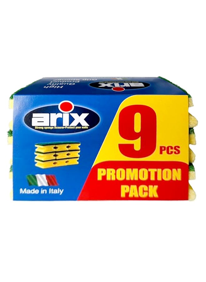 Arix Softy Natural Cellulose Sponge Cloth 10 Pack + Arix Easy Grip Sponge 9pcs - Image 3