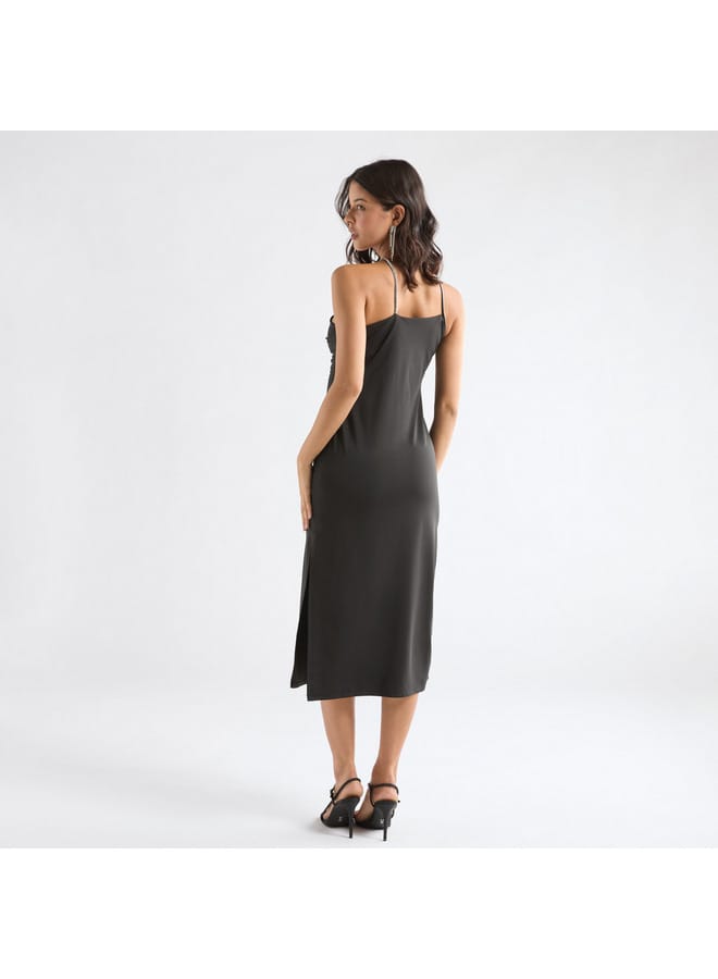 Splash FAV One-Shoulder Midi Dress  - Image 3