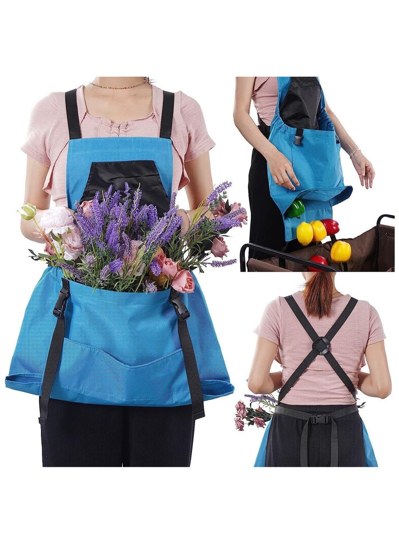 general Outdoor Picking Big Pocket Apron Gardening Quick Release Harvesting Apron Backpack Tool Apron Hose Picking Bag - Image 1