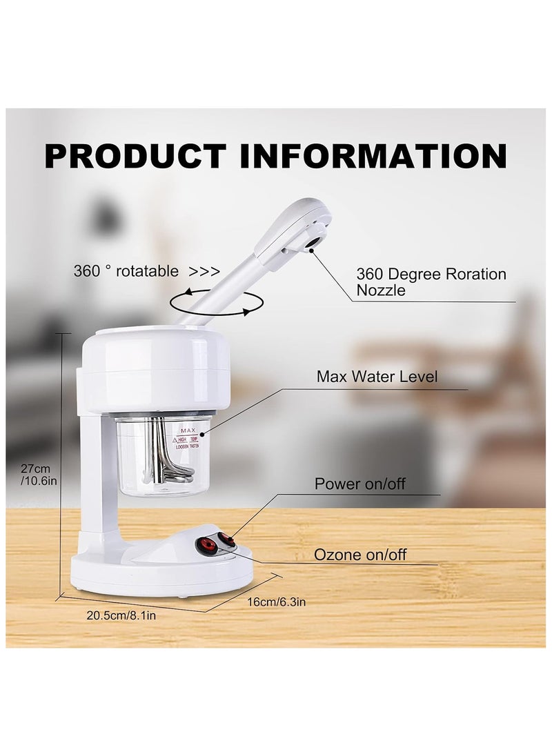 Home Gold - Portable Facial Steamer with 360 Degree Rotating Sprayer, HG-606 - Image 1