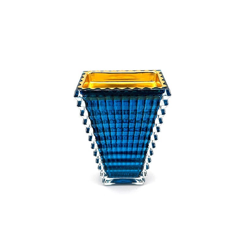 Colorful Crystal Glass Incense Burner, Elegant Tower & Sandalwood Bakhoor Holder for Home Decor - Image 1