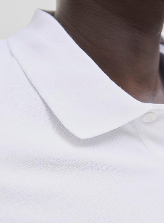 جاك اند جونز جاك آند جونز بولو بأكمام قصيرة وطبعة شعار - Image 5