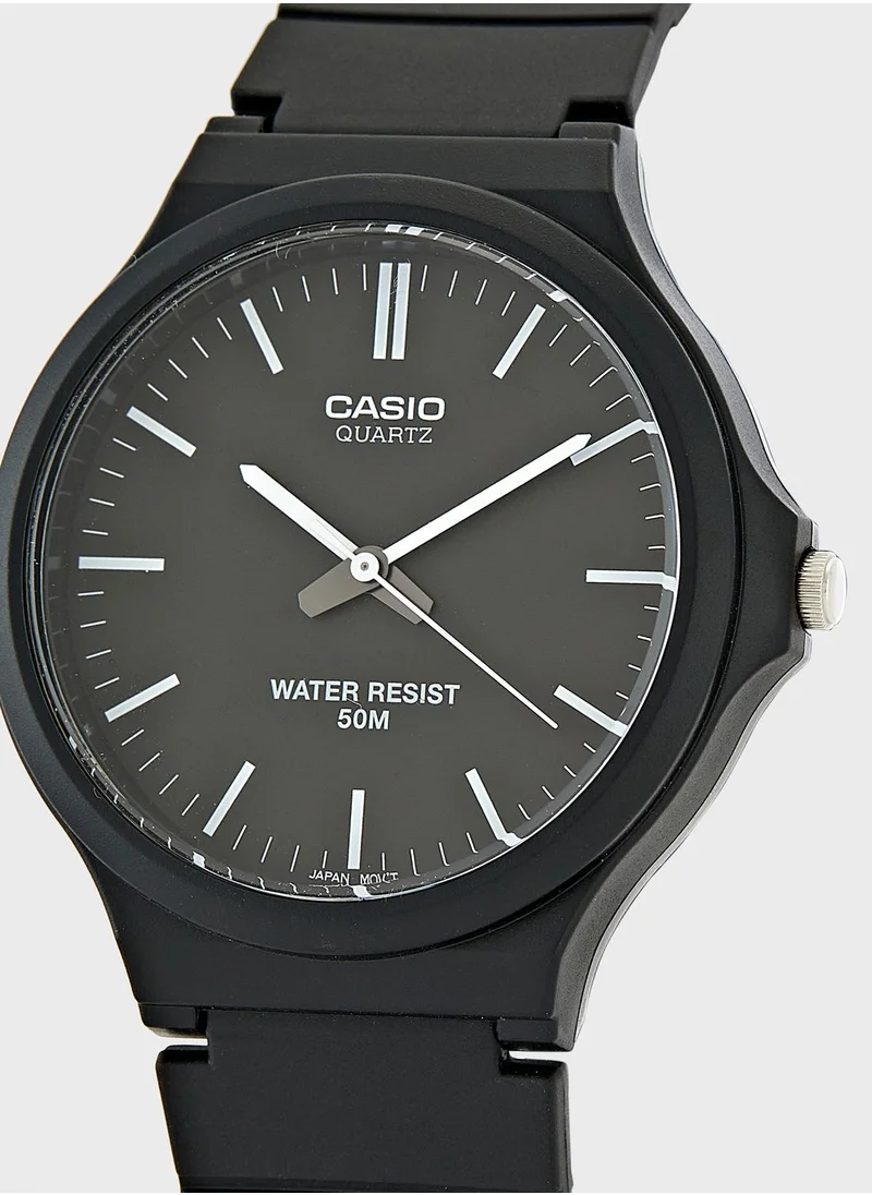 CASIO Mw-240-1Evdf Analog Watch