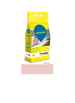 Weber Weber Cement Based Pre Mixed Tile Joint Grout Multi Colors BABY PINK  - Image 3