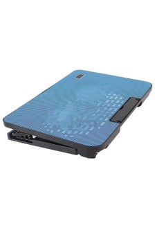 Zero ZR-650 Laptop Cooling Ergo Stand with Adjustable Fans for MacBook Samsung Ultrabook Acer Dell Hp -Blue