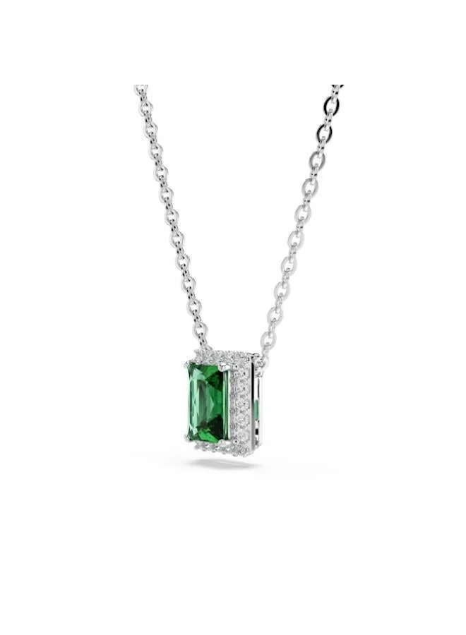 SWAROVSKI  Una EME06 Rhodium Plated Pendant Necklace for Women | Best Price UAE