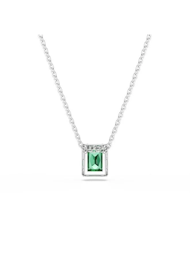 SWAROVSKI  Una EME06 Rhodium Plated Pendant Necklace for Women | Best Price UAE