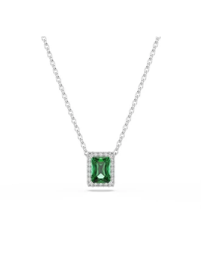 Una EME06 Rhodium Plated Pendant Necklace