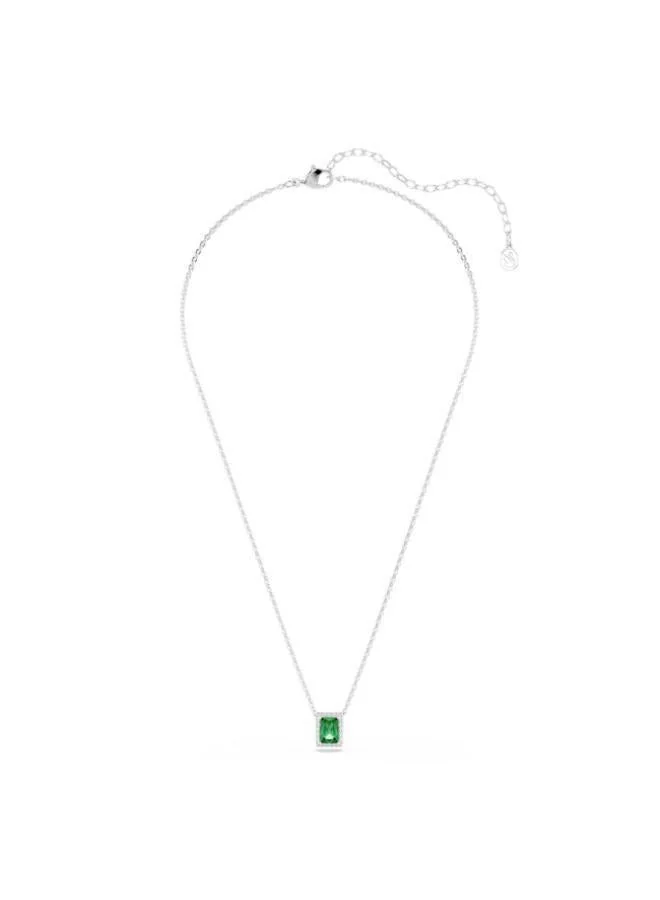 سواروفسكي قلادة بدلاية مطلية بالروديوم من إيمي