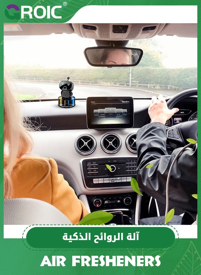 GROIC Car Aromatherapy,car Air Freshener,robot Car Air Outlet Aromatherapy Car Interior Decoration Accessories,car Perfume Scent Fragrance Air Purifier,relieve Fatigue And Lasting Fragrance - Image 5