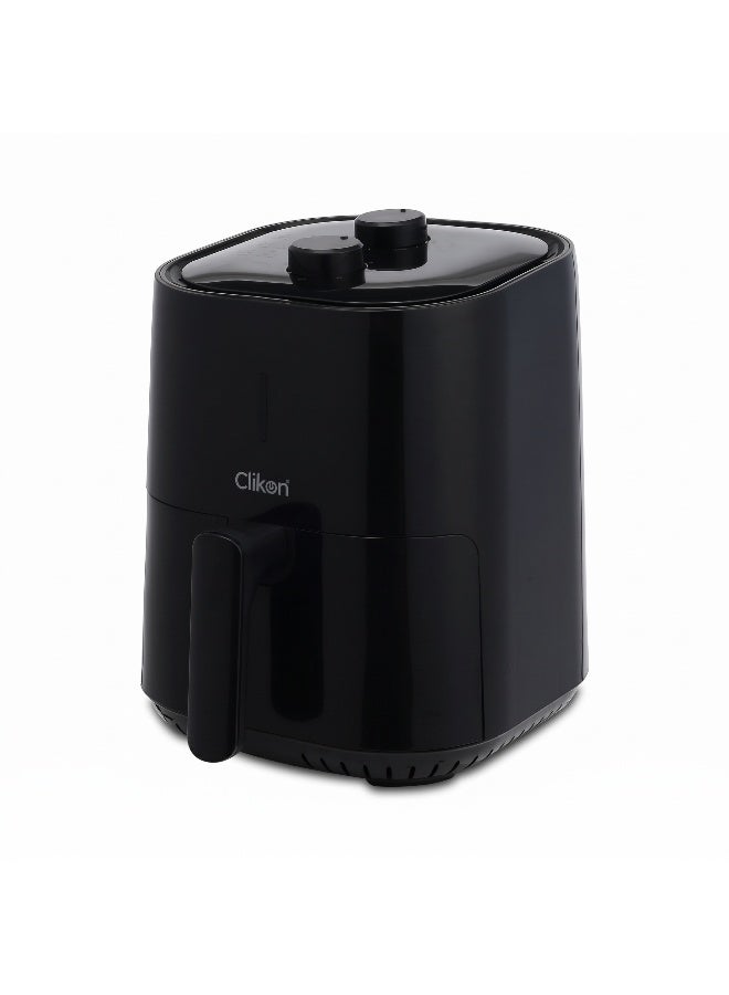 Clikon 1400W Digital Airchef | 4.0L Capacity | Digital Air Cooking | Practical Kitchen Appliance | 2-Year Warranty | CK352 | Black 4 L 1400 W CK352 Black - Image 1