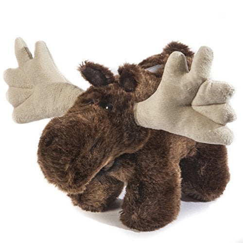 Carstens, Inc Carstens PB201 Plush Moose Kids Coin Bank, Brown Large - Image 3