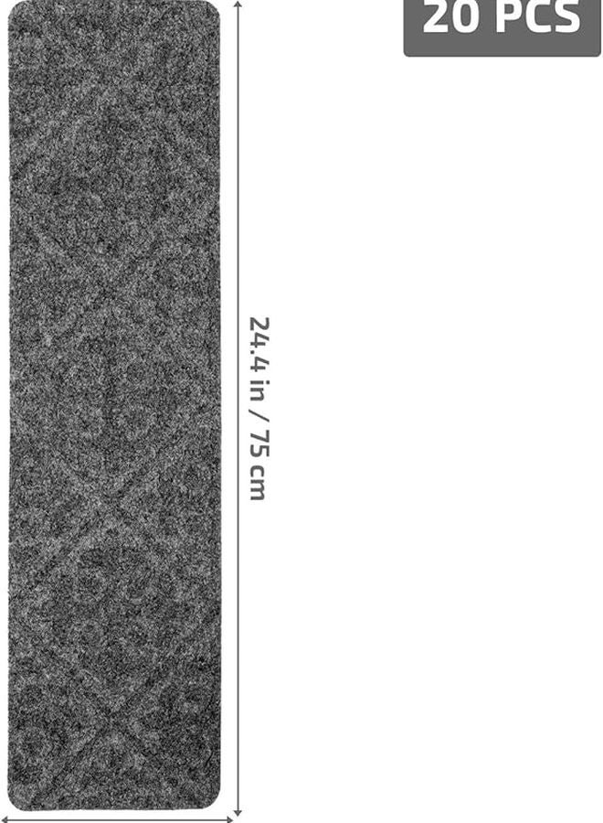 قطعتان من سجاد السلالم القابل للغسيل من مادة TPR، غطاء سلالم مانع للانزلاق لغرفة الأطفال لسلامة الرضع - Image 4