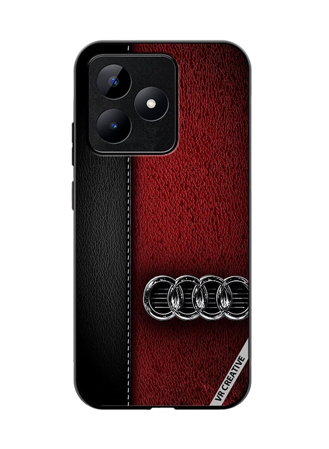 VR CREATIVE Protective Case Cover For Realme C53 Audi Logo Design Multicolour - Image 1