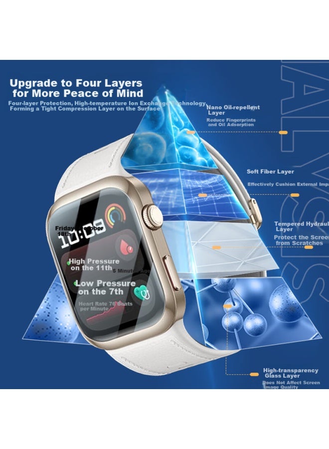 Smorss Suitable For Huawei Watch D2 Full Glue Tempered Film Huawei Watch D2 Protective Film Watch Film Composite Film Full Screen Coverage Anti-drop Anti-scratch Sticker Film - Image 2