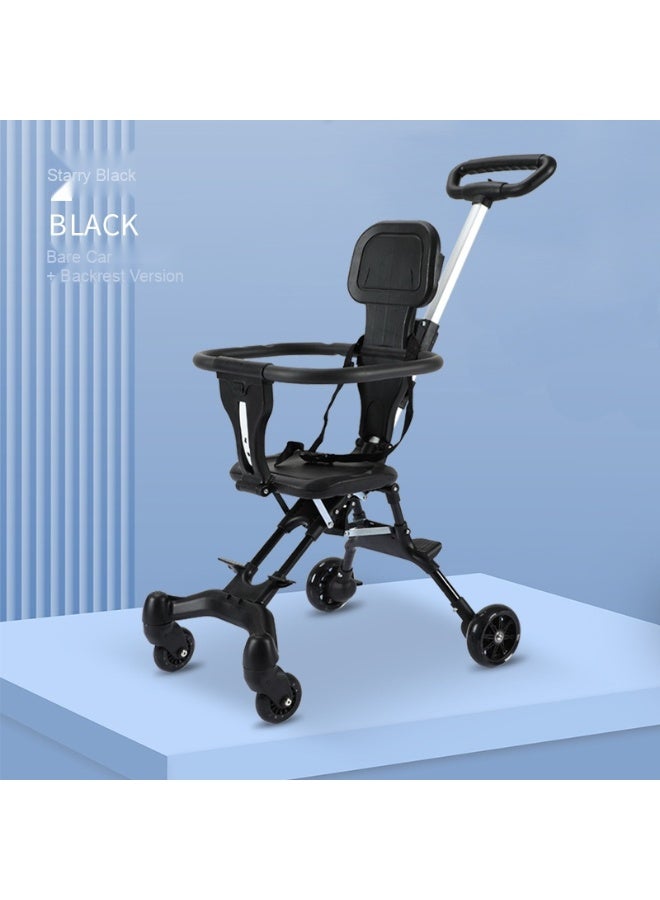 سفينة النور عربة أطفال قابلة للطي بأربع عجلات: سهل الاستخدام ومريح للاطفال - جملة