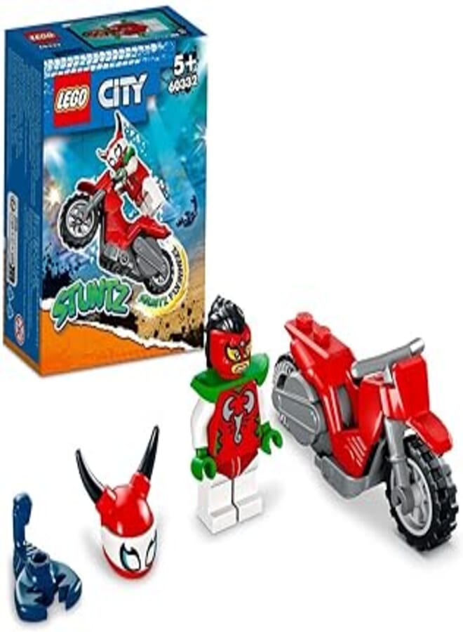 LEGO® City Reckless Scorpion Stunt Bike 60332 Building Kit (15 Pieces)
