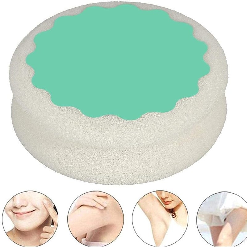Filfeel Hair Removal Sponge, Painless Polishing Buffing Sponge Hair Removal Pad Depilation Depilatory Skin Care Beauty Tool - Image 5