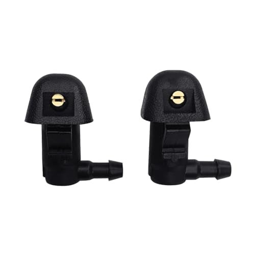 76810TK8A01 Premium Adjustable Windshield Washer Nozzles Assembly for Honda Odyssey 2011 2012 2013 2014 2015 2016 2017 Direct Replacement Front Hood Wiper Fluid Nozzle Spray Jet PN 76810TK8A21