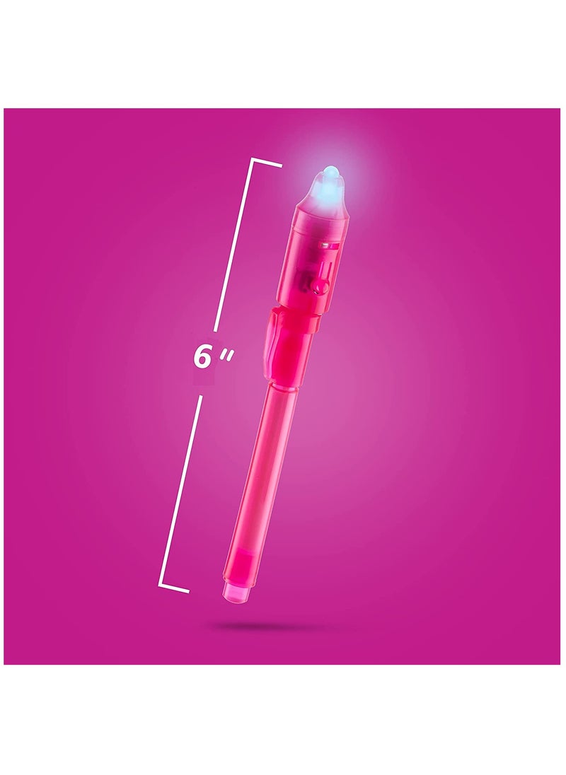 ESSEN Invisible Ink Pen Secret Spy Party Favors with UV Light for kids - 5pcs  - Image 4