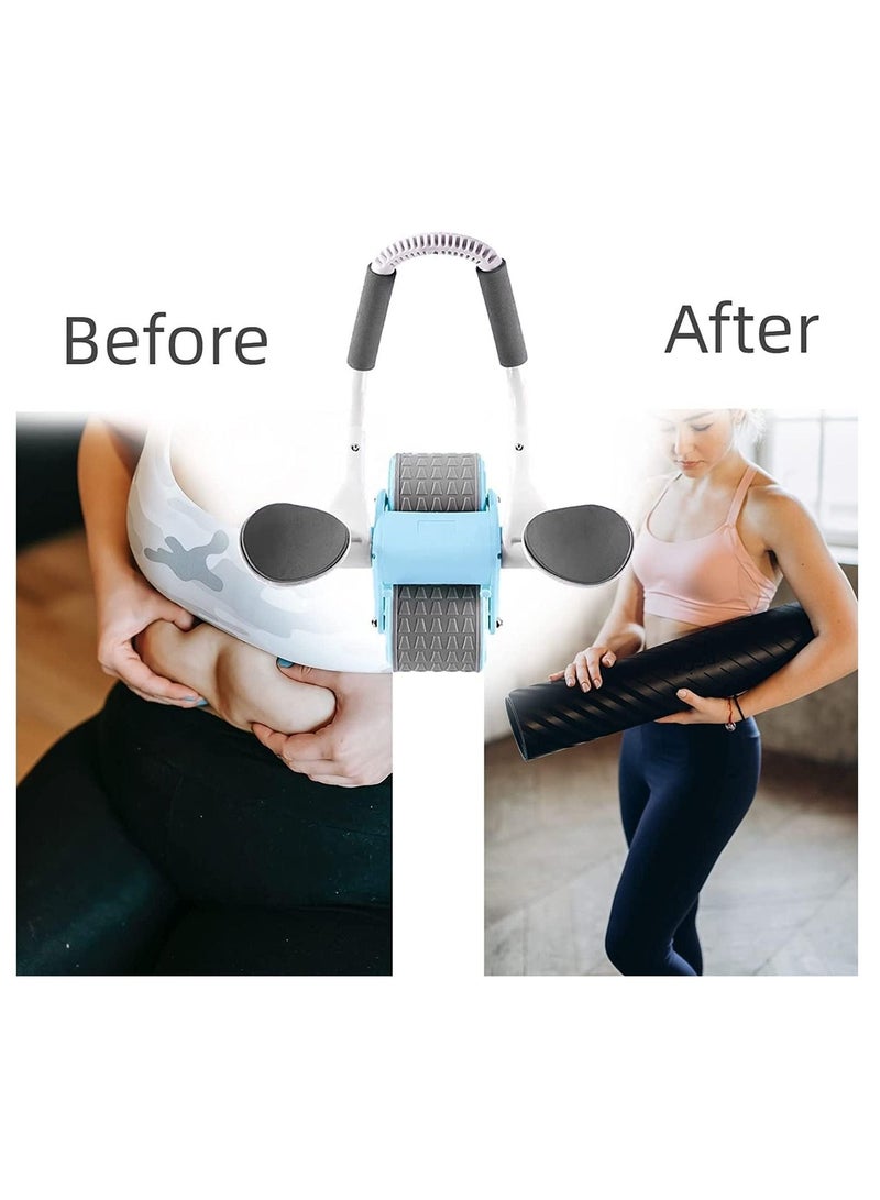 Arabest Automatic Rebound Ab Abdominal Exercise Roller Wheel, with Elbow Support and Timer, Abs Roller Wheel Core Exercise Equipment, for Men Women - Image 5