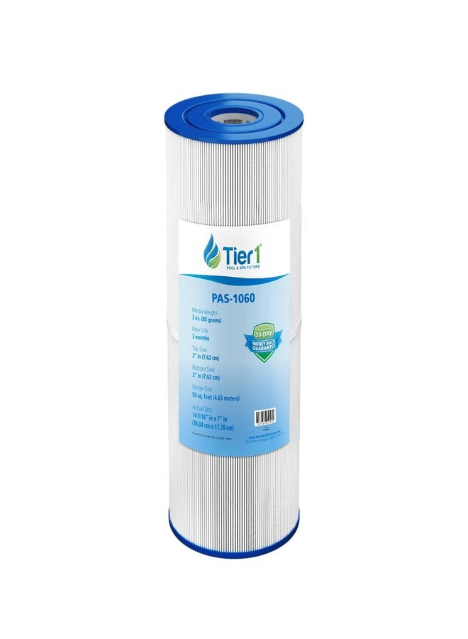 Tier1 Hayward C2025, SwimClear C2020 C2025, Filbur FC-1235, Pleatco PA50SV, Unicel C-7447 Comparable Replacement Pool and Spa Filter Cartridge - Image 1