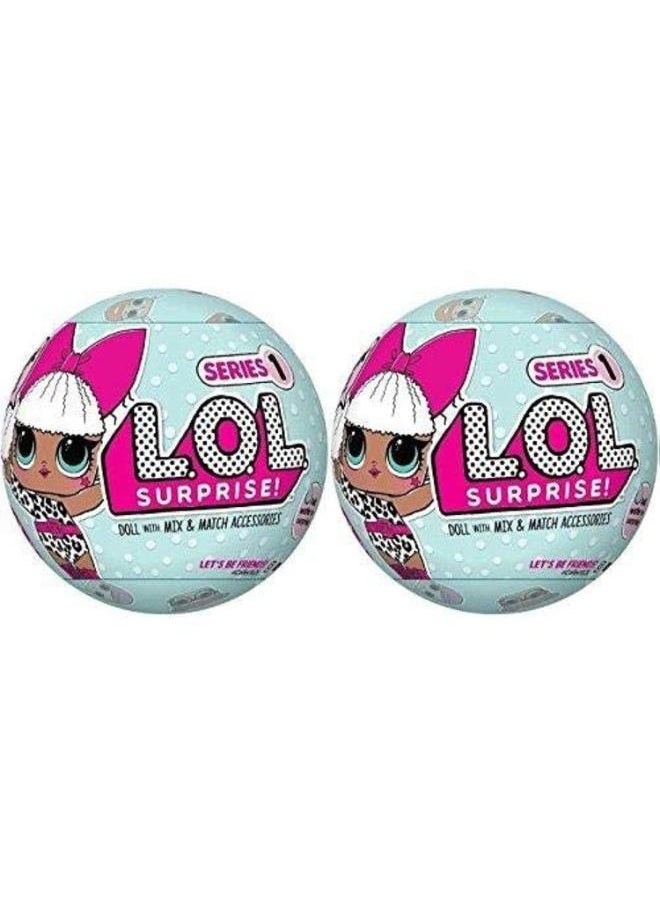 إل أو إل سربرايز! L.O.L سلسلة الدمى المفاجئة 1-2 دمى 