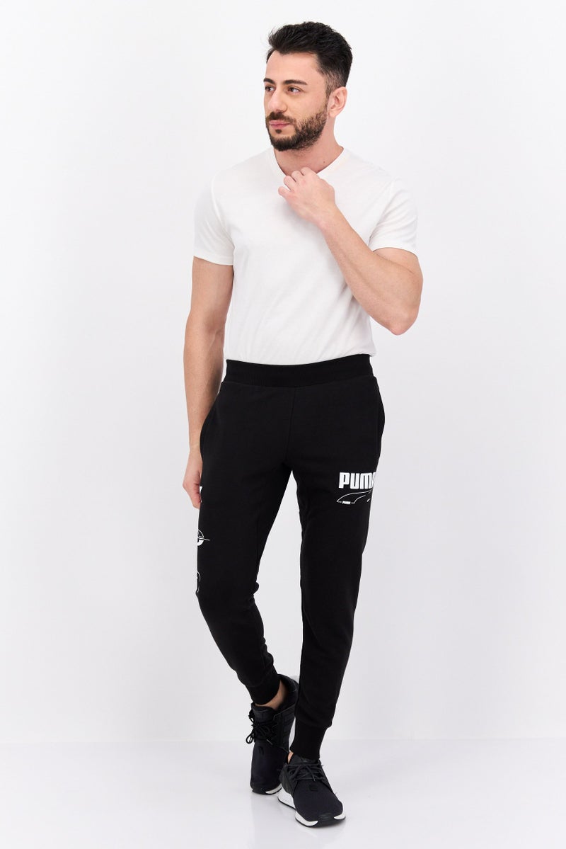 PUMA Men Regular Fit Training Sweatpants, Black  - Image 4