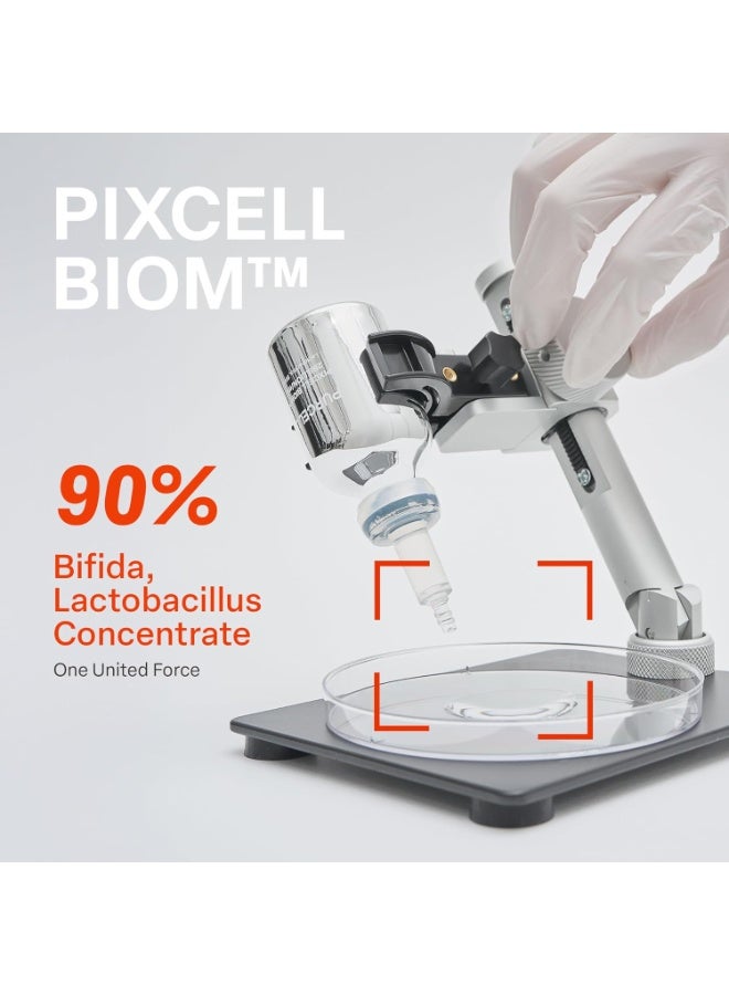 PURCELL Pixcell Biom Probiotic Serum 2B/mL – Skin Microbiome Repair with Bifida & Lactobacillus, Calms Redness, Strengthens Skin Barrier, For Sensitive & Irritated Skin, 1.01 fl oz - Image 3