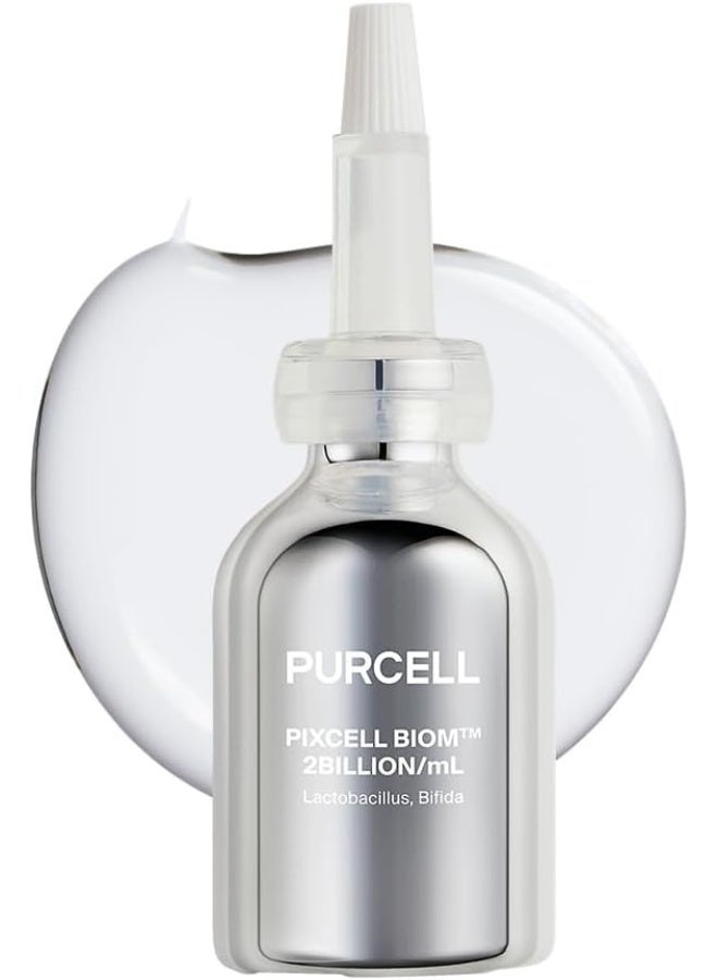 PURCELL Pixcell Biom Probiotic Serum 2B/mL – Skin Microbiome Repair with Bifida & Lactobacillus, Calms Redness, Strengthens Skin Barrier, For Sensitive & Irritated Skin, 1.01 fl oz - Image 1