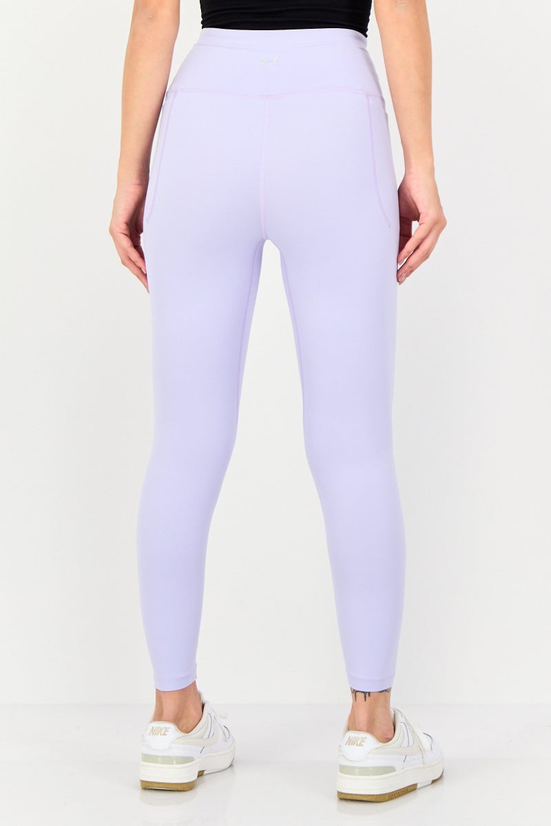 UNDER ARMOUR ليغينغز يوغا ضيقة للنساء، لافندر - Image 3