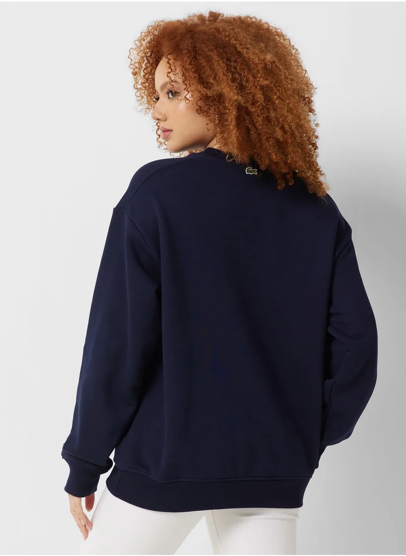 LACOSTE Round Neck Sweatshirt