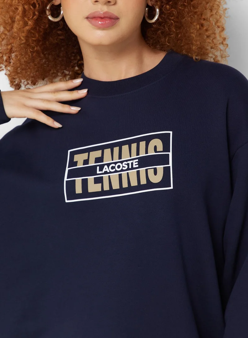 LACOSTE Round Neck Sweatshirt
