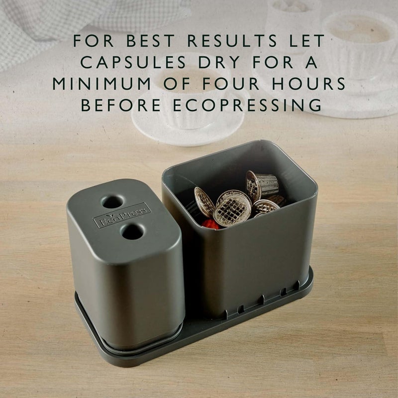 Dualit EcoPress™ Duo Max Aluminium Coffee Capsule Recycling Tool - Compatible with Nespresso® & Dualit Capsules - Image 5