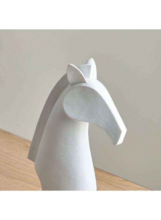 Home Box Wren Polyresin Horse Head Decorative Accent 16 x 22 x 7 cm  - Image 3