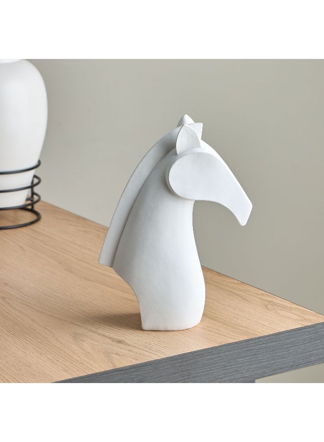 Home Box Wren Polyresin Horse Head Decorative Accent 16 x 22 x 7 cm - Image 1